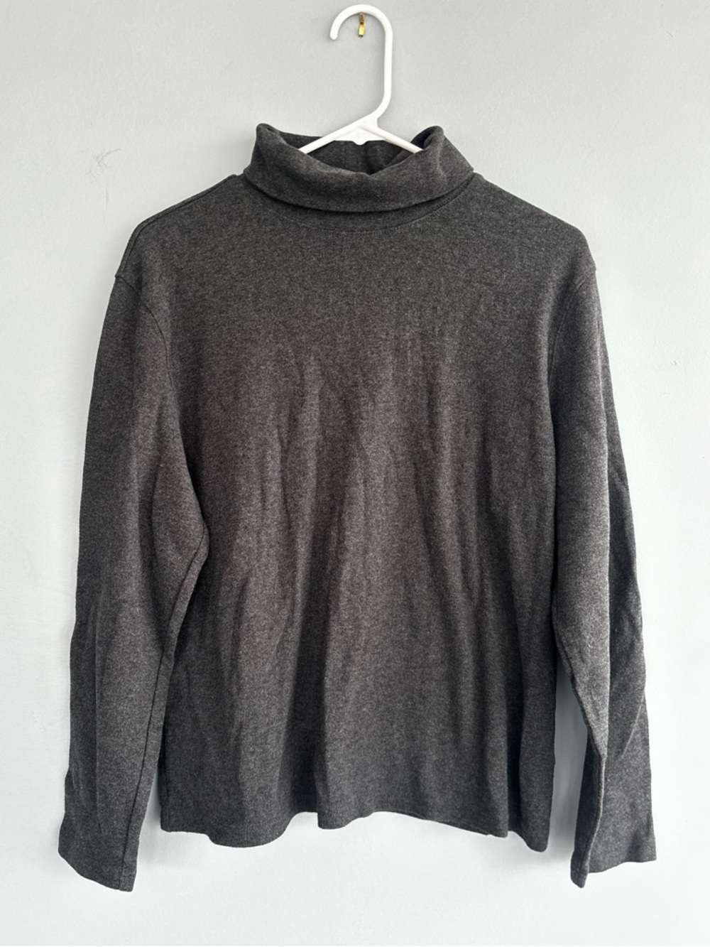 Charcoal Turtleneck Sweater